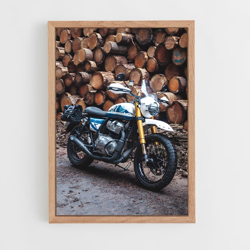 Poster Riders of the Timber – affiche Royal Enfield (vue 4)